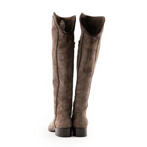 Elegant Brown Knee-High Women's Boots